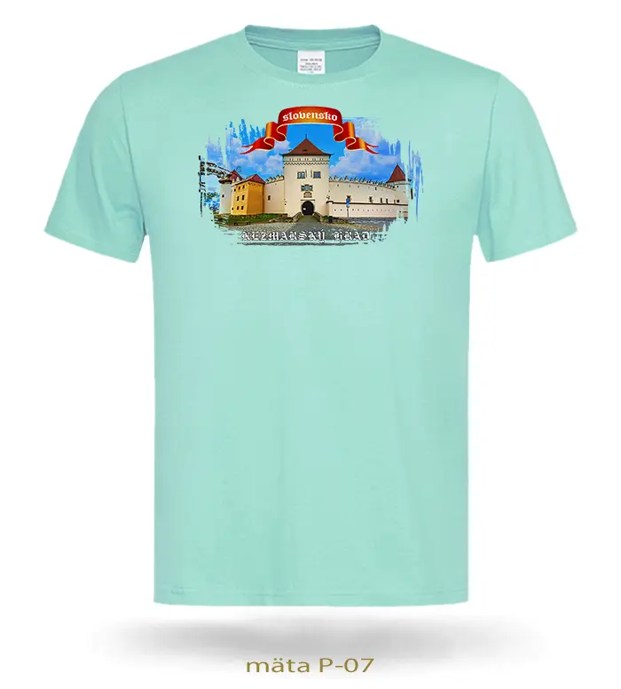 Tričko pánske KEŽMARSKÝ HRAD SLOVENSKO